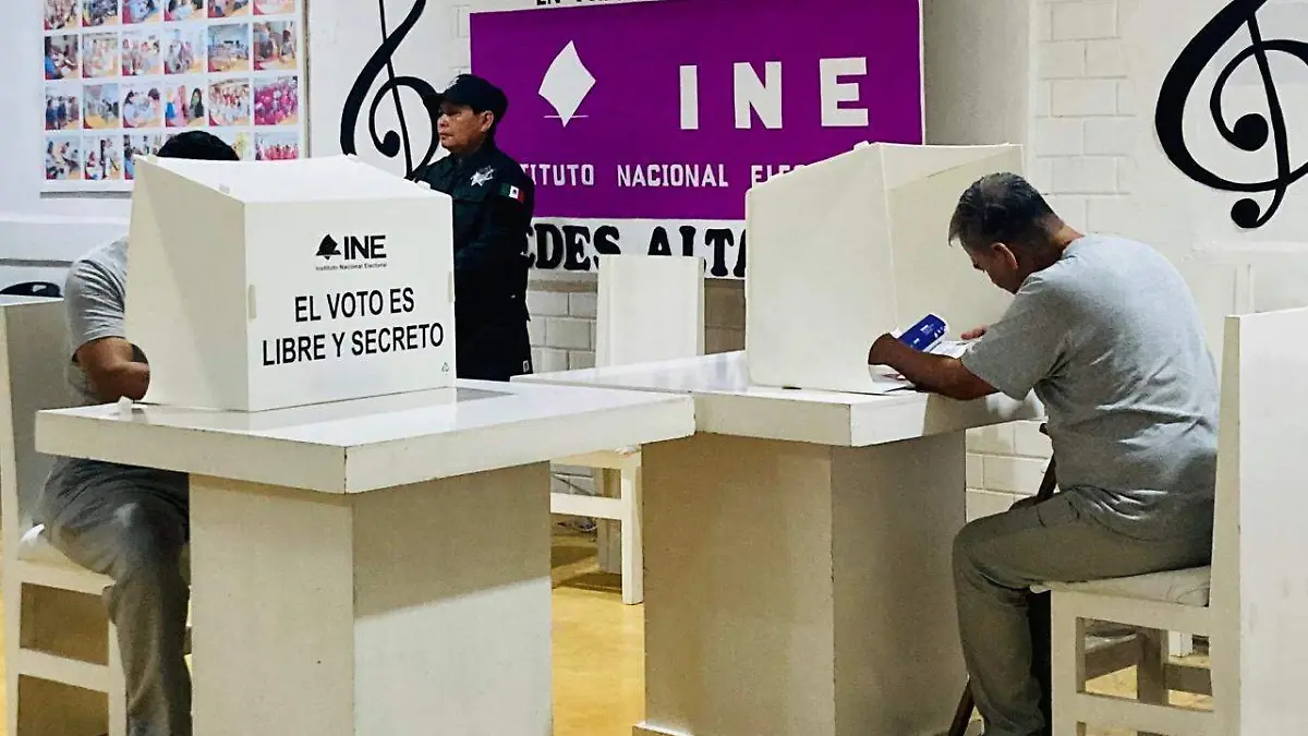 INE llegó a penales en Tamaulipas